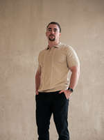 The Lucian Zip - Soft Champagne