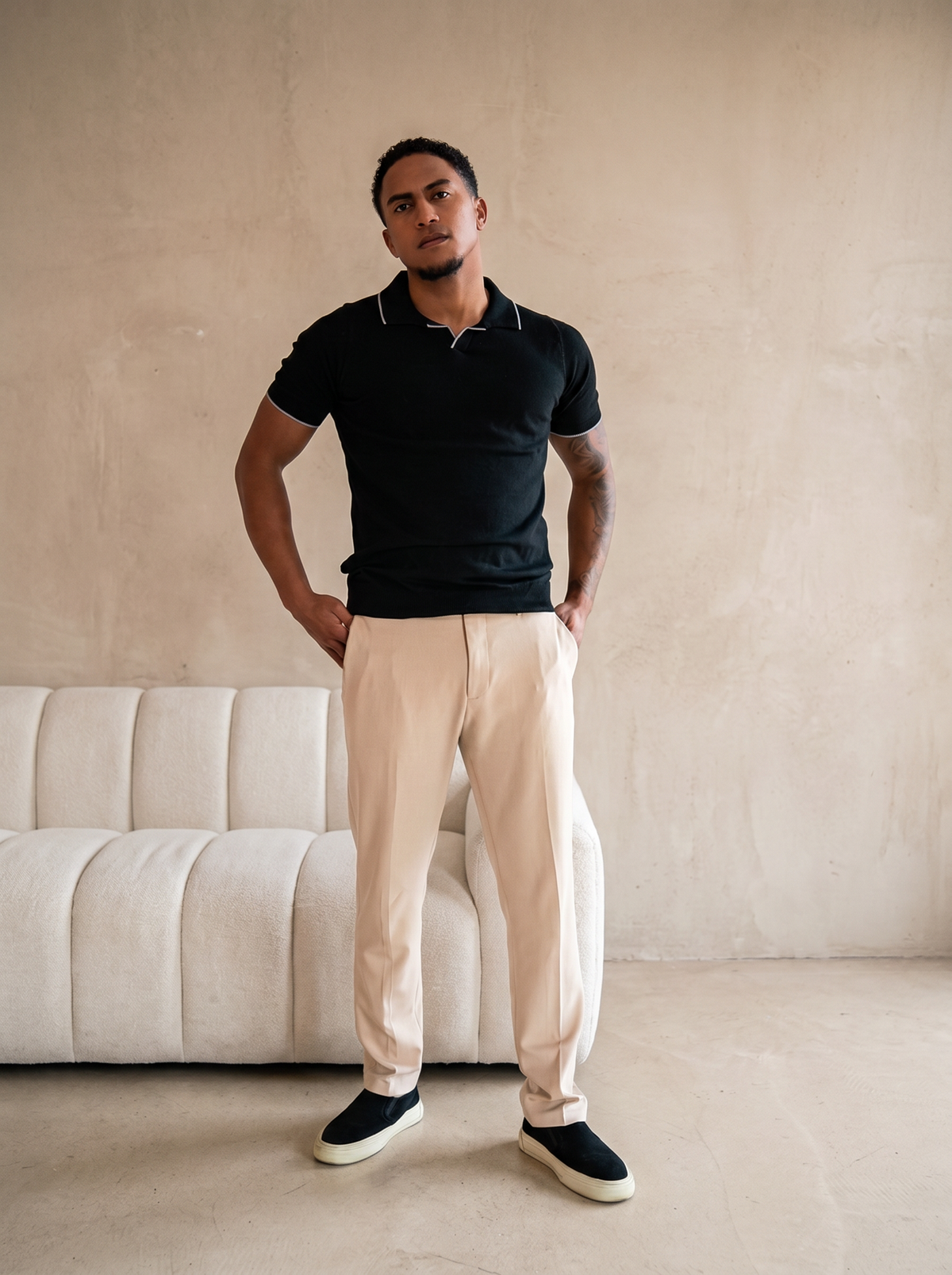 The Valero Polo - Black