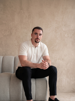 The Lucian Zip - Silk White