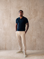 The Lucian Zip - Dark Navy