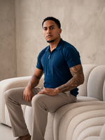 The Lucian Zip - Dark Navy